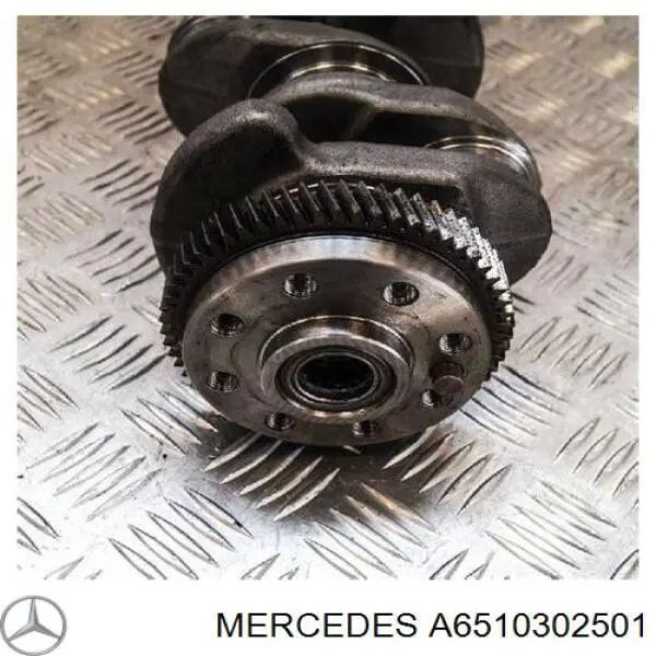 A6510302501 Mercedes коленвал двигателя