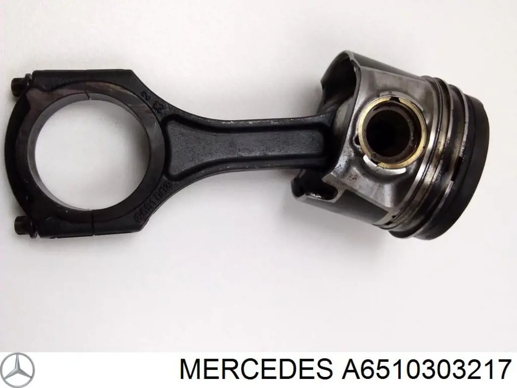 A6510303217 Mercedes поршень в комплекте на 1 цилиндр, std