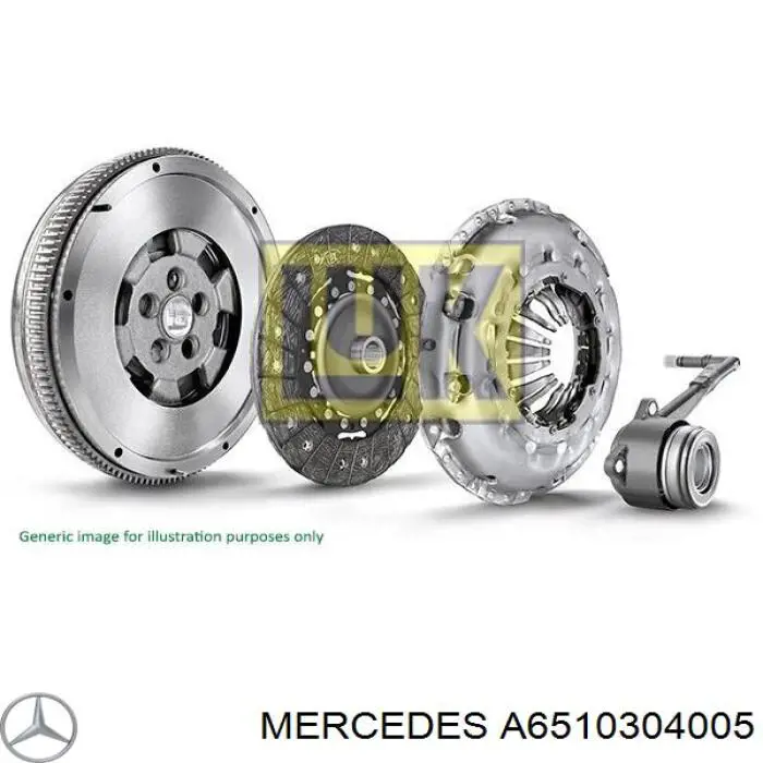 A6510304005 Mercedes маховик