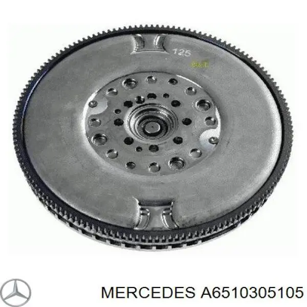 A6510305105 Mercedes volante de motor