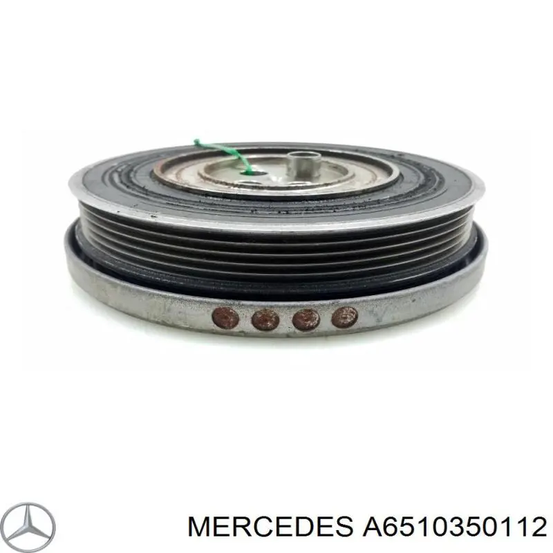 Шкив коленвала (демпфер) Mercedes A6510350112 цена, от 383.59 USD