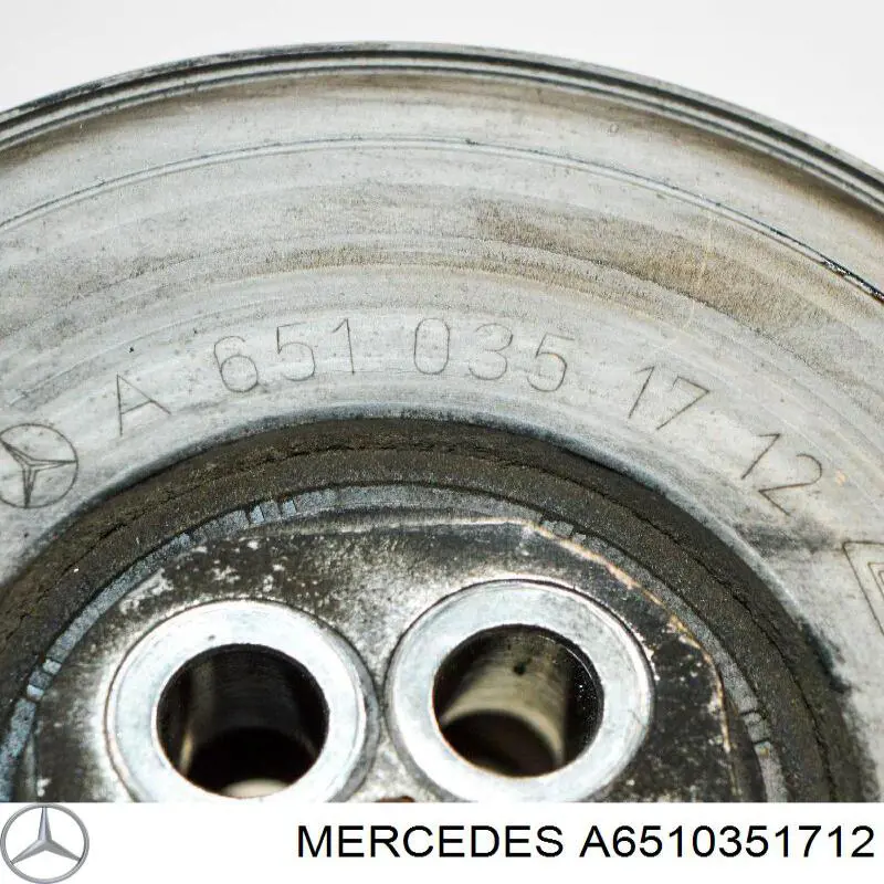 6510351712 Mercedes Шкив коленчатого вала