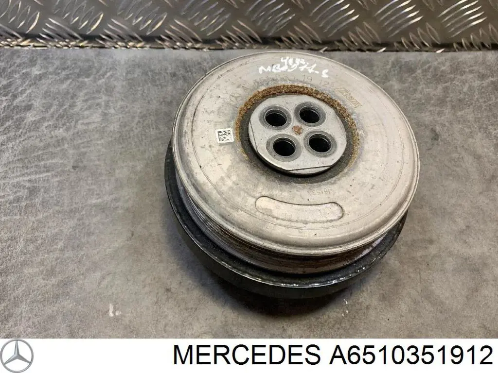Шкив коленвала 6510351712 Mercedes