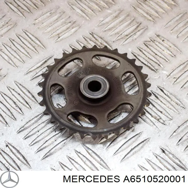 Engrenagem de cadeia da roda dentada da árvore distribuidora de motor para Mercedes Sprinter (906)