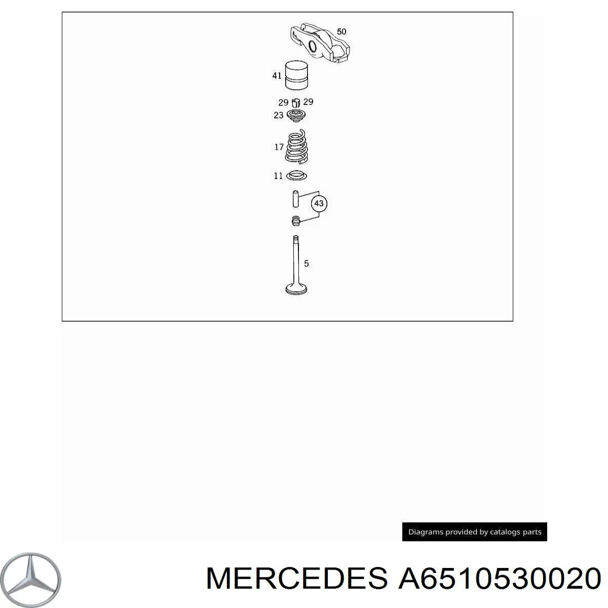 A6510530020 Mercedes 