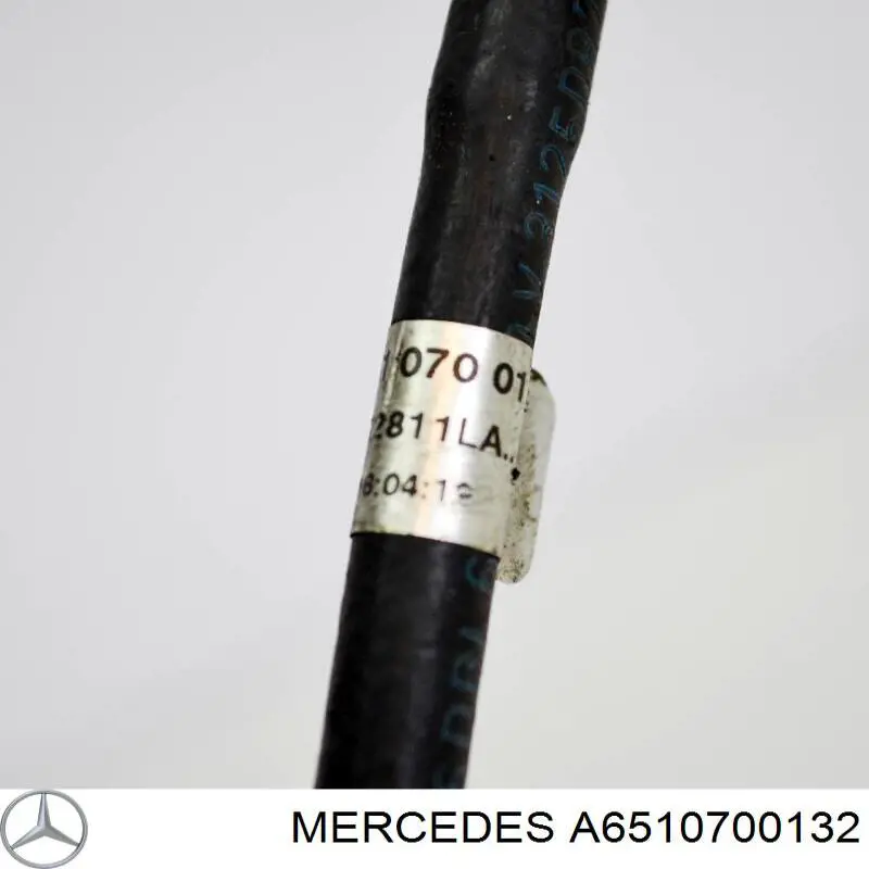 Трубка топливная, обратная от форсунок Mercedes A6510700132 цена, от 38.01 USD