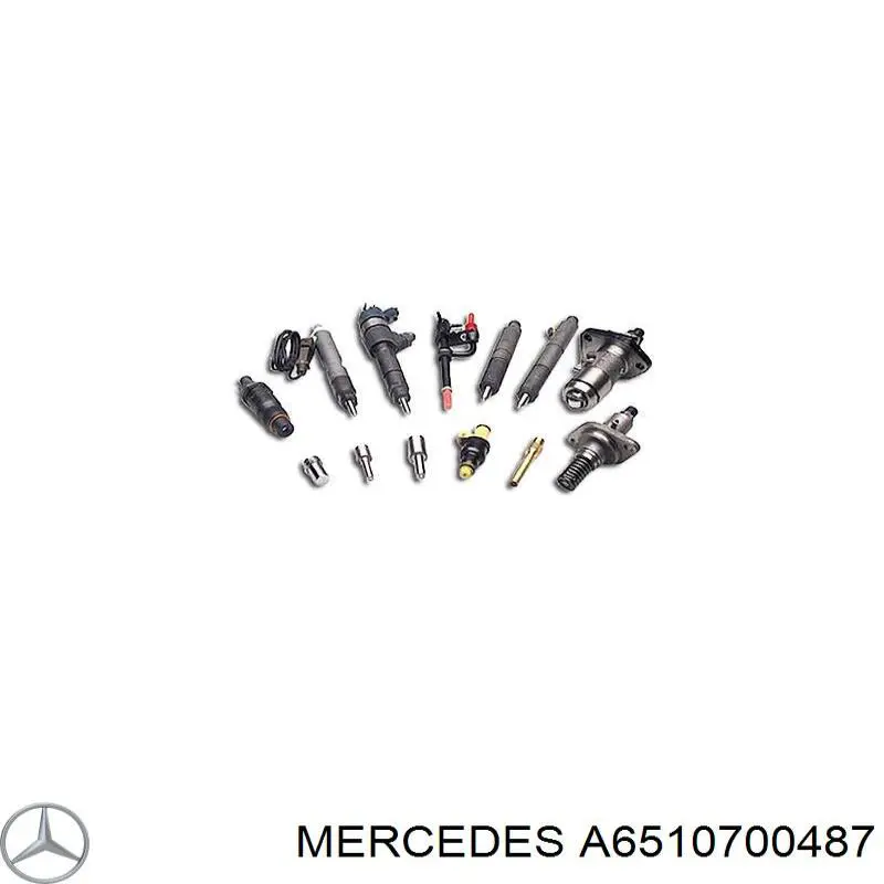 Форсунка инжектора Mercedes A6510700487 цена, от 46.64 USD