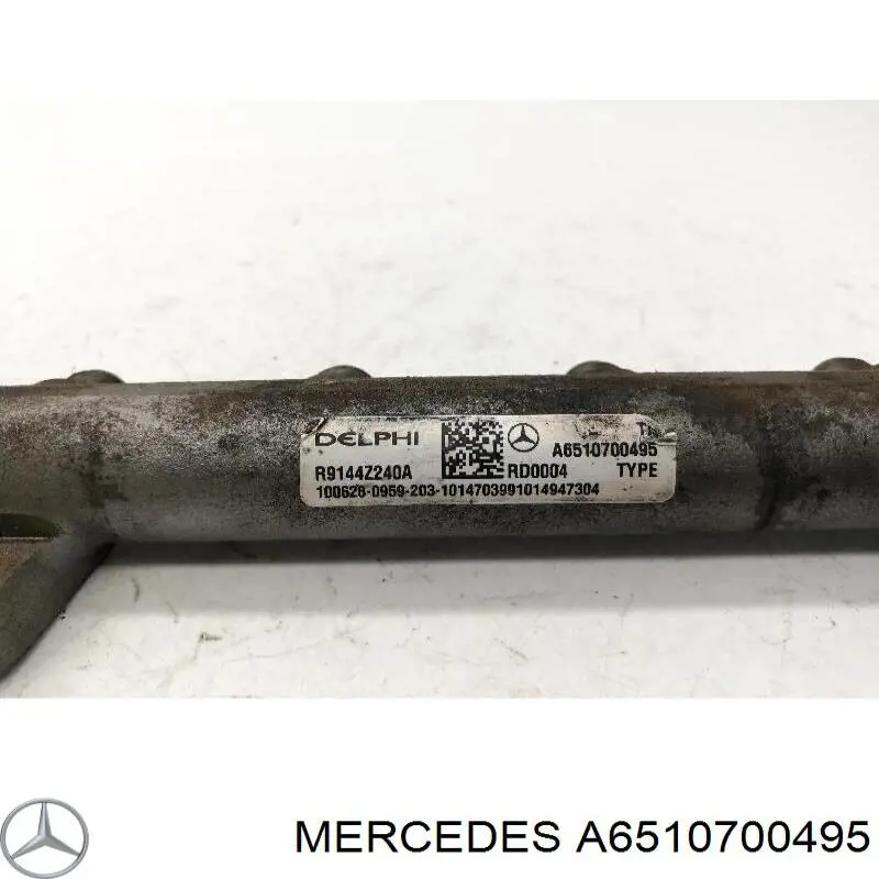A6510700495 MERCEDES Rampa de inyectores original y equivalente