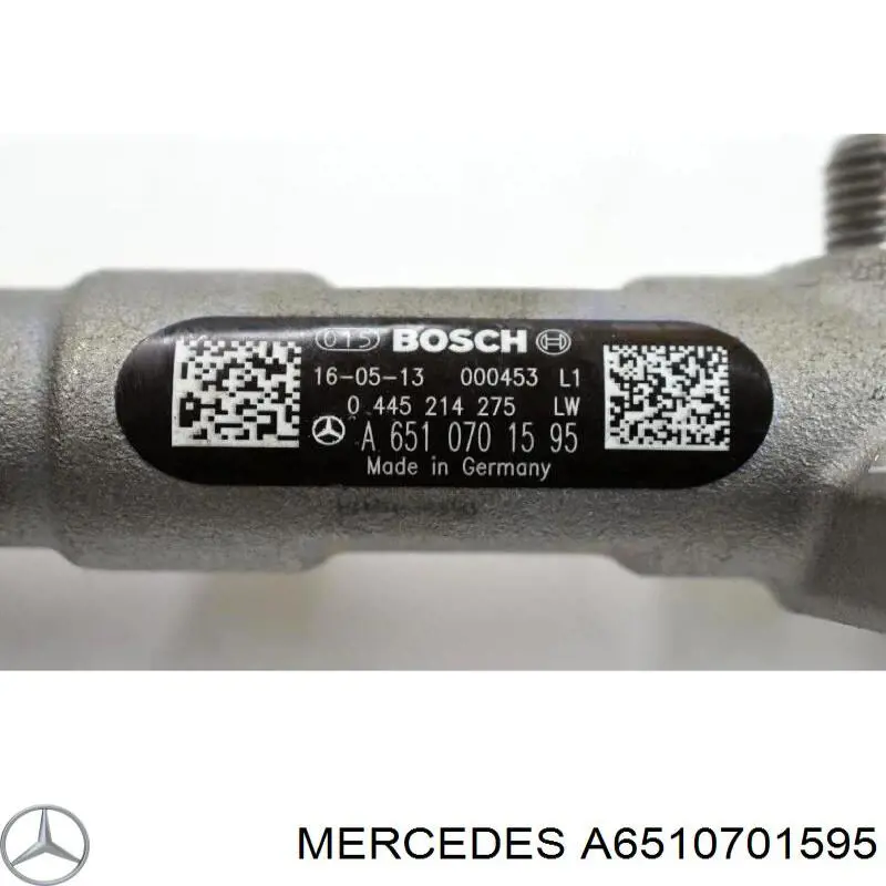 Распределитель топлива (рампа) 6510701595 Mercedes