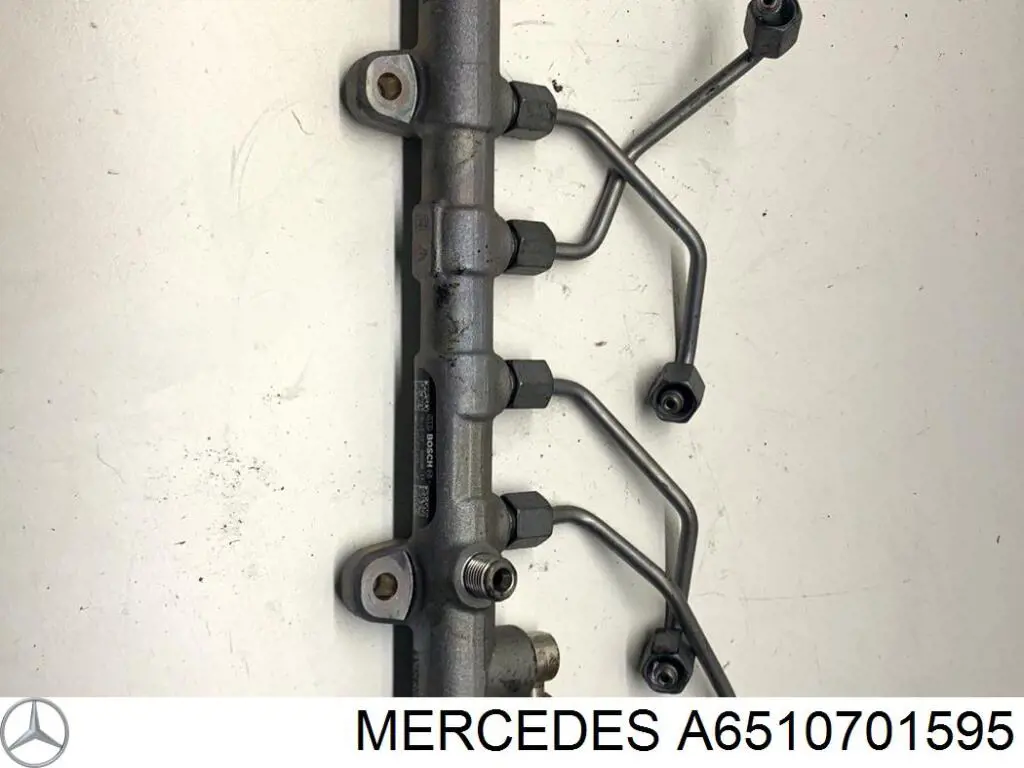 A6510701595 Mercedes distribuidor de combustível (rampa)
