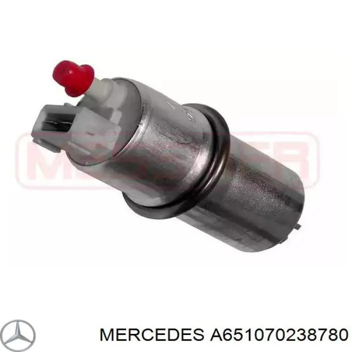 A651070238780 Mercedes injetor de injeção de combustível