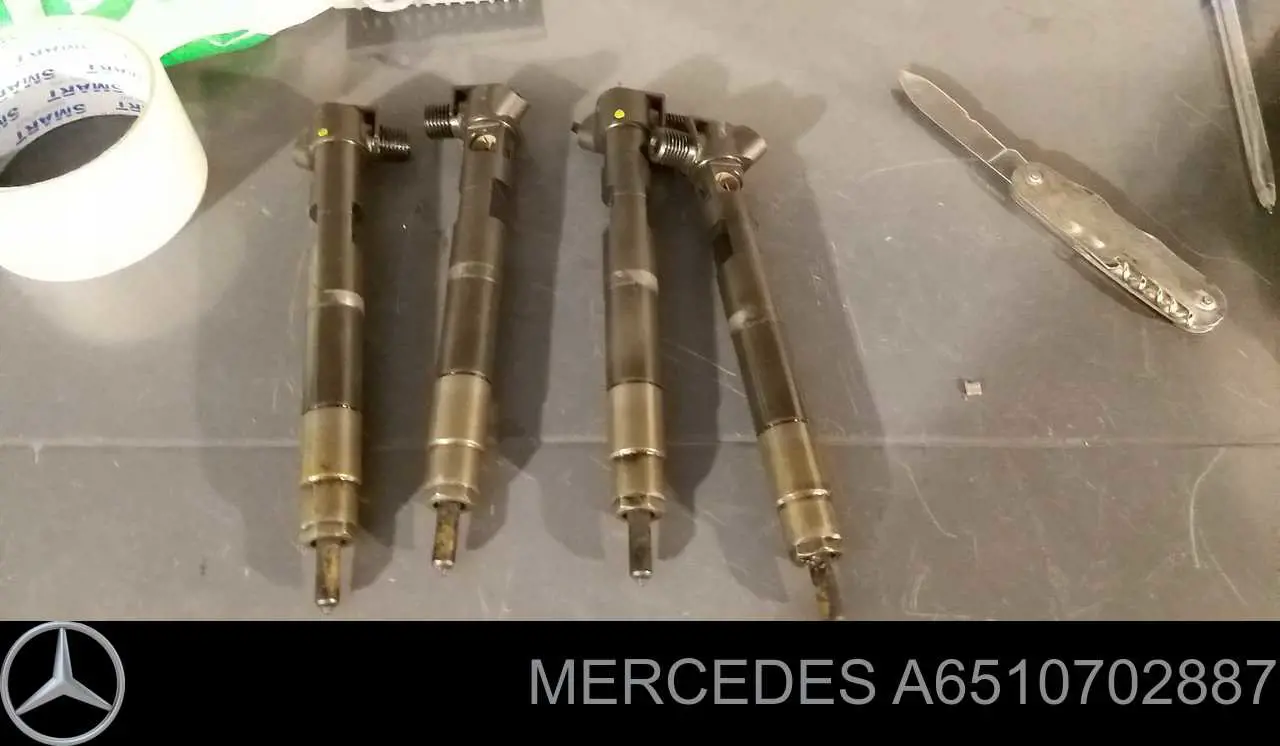 A6510702887 Mercedes injetor de injeção de combustível