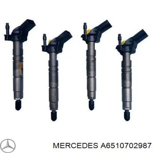 A6510702987 Mercedes injetor de injeção de combustível