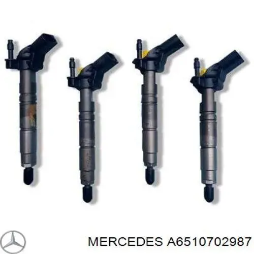 Топливные форсунки 651070298780 Mercedes