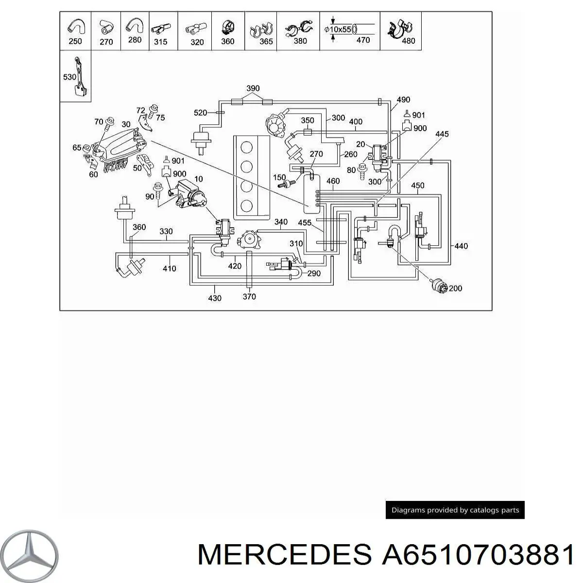 A6510703881 Mercedes 