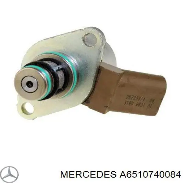 A6510740084 Mercedes válvula de regulação de pressão (válvula de redução da bomba de combustível de pressão alta Common-Rail-System)