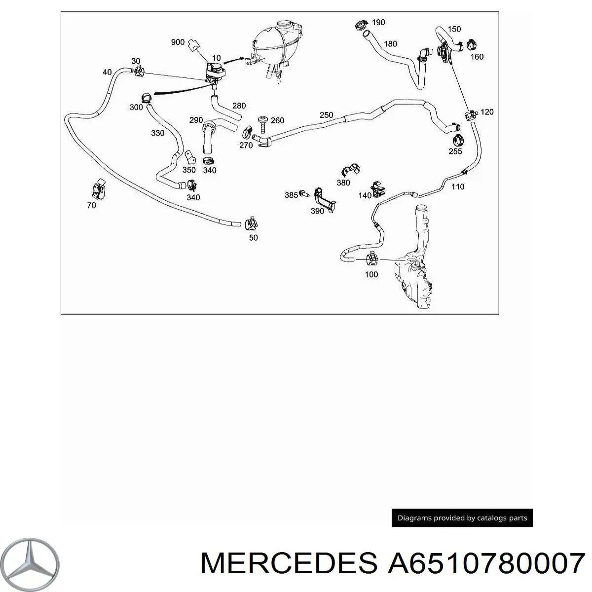  Mercedes A6510780007 цена, от 16.06 USD