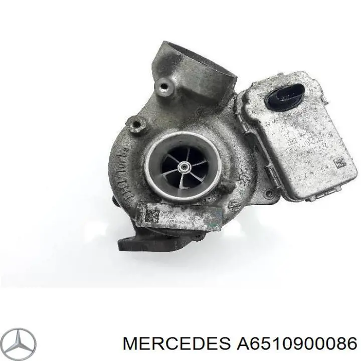 Турбокомпрессор Mercedes A6510900086