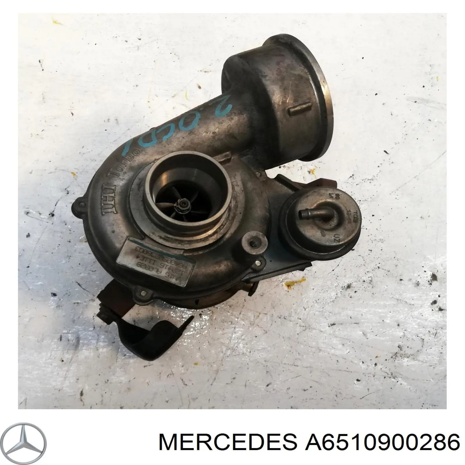 Турбонагнетатель Mercedes A6510900286 цена, от 180.00 USD