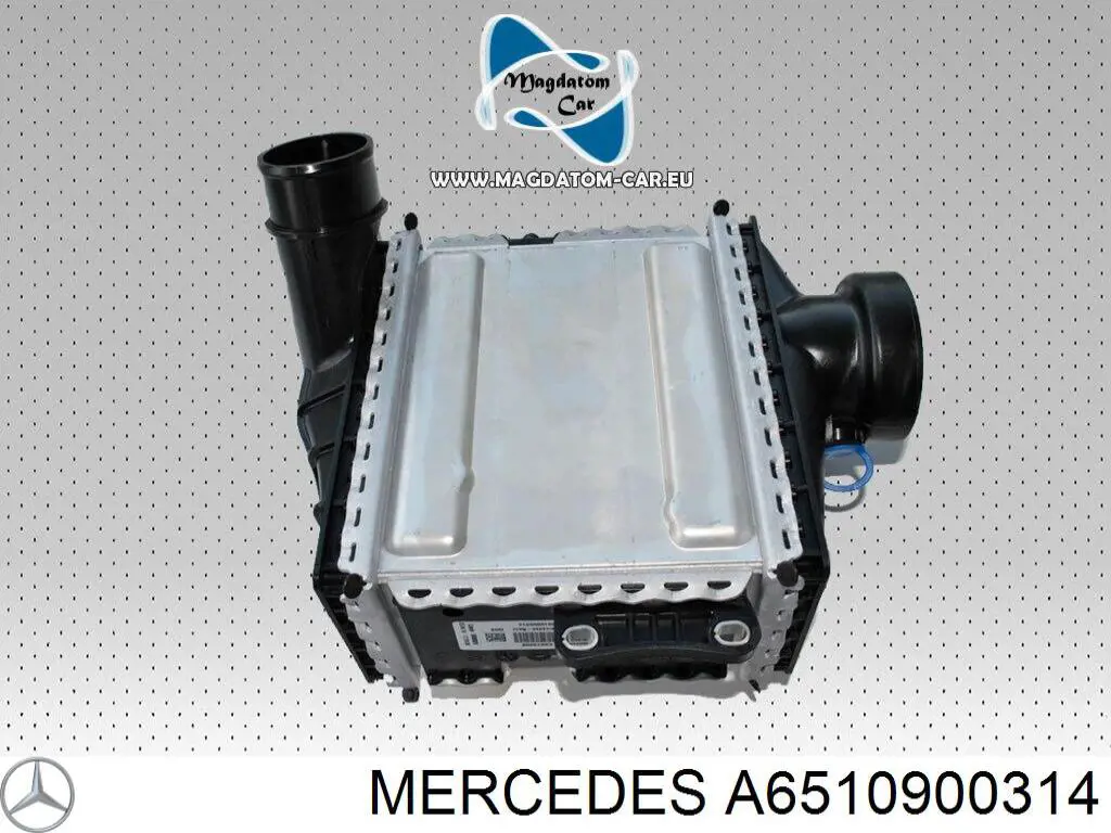 Охладитель наддувочного воздуха на Mercedes GLC (C253)