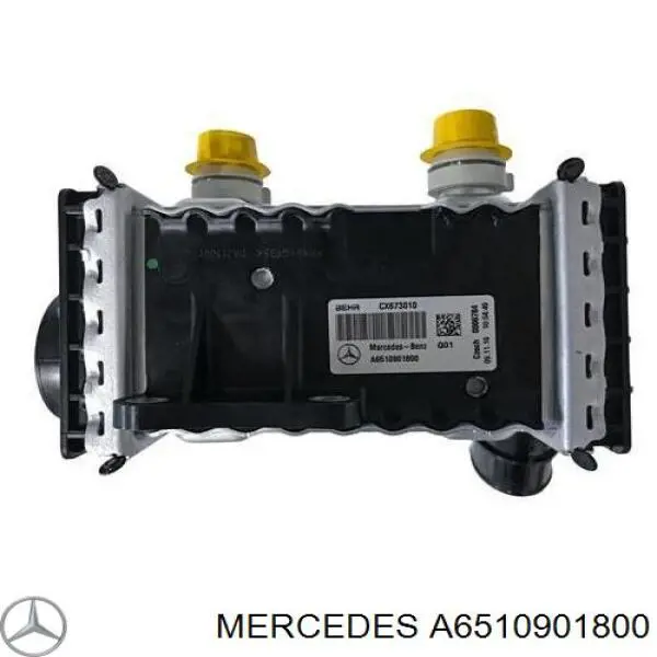 A6510901800 Mercedes radiador de intercooler