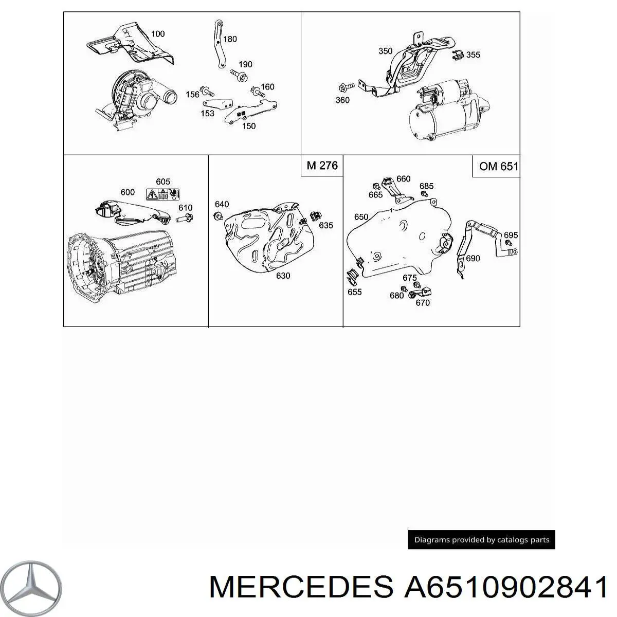 A6510902841 Mercedes 