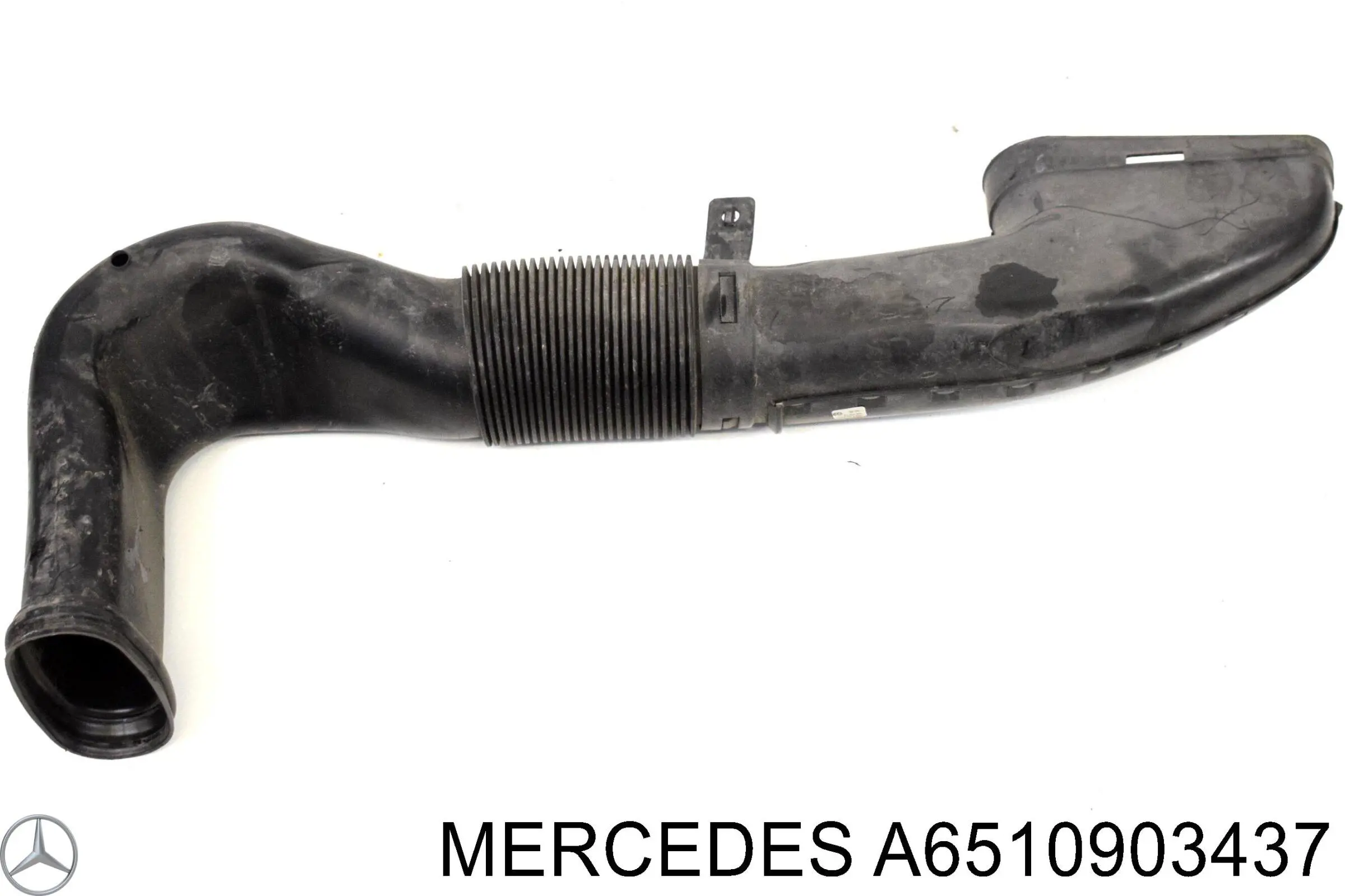Cano derivado de ar, entrada de filtro de ar para Mercedes C (W204)