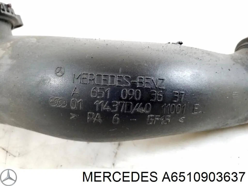 Купить A6510903637 Mercedes Патрубок интеркулера