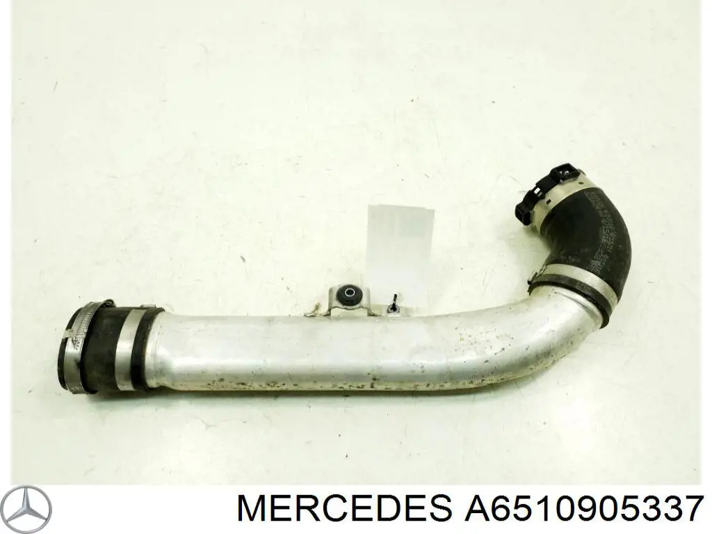 A6510905337 Mercedes cano derivado de ar, saída de turbina (supercompressão)
