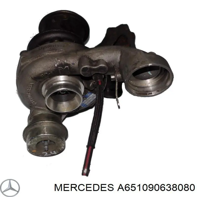 A651090638080 Mercedes турбина