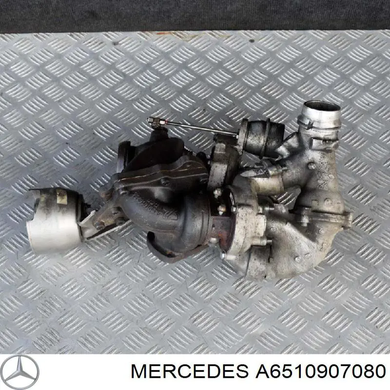 Турбонагнетатель Mercedes A6510904380 цена, от 82.39 USD