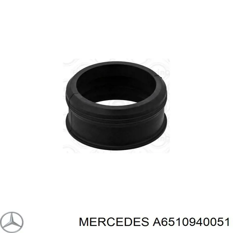 Купить A6510940051 Mercedes Уплотнительное кольцо (прокладка) патрубка интеркуллера
