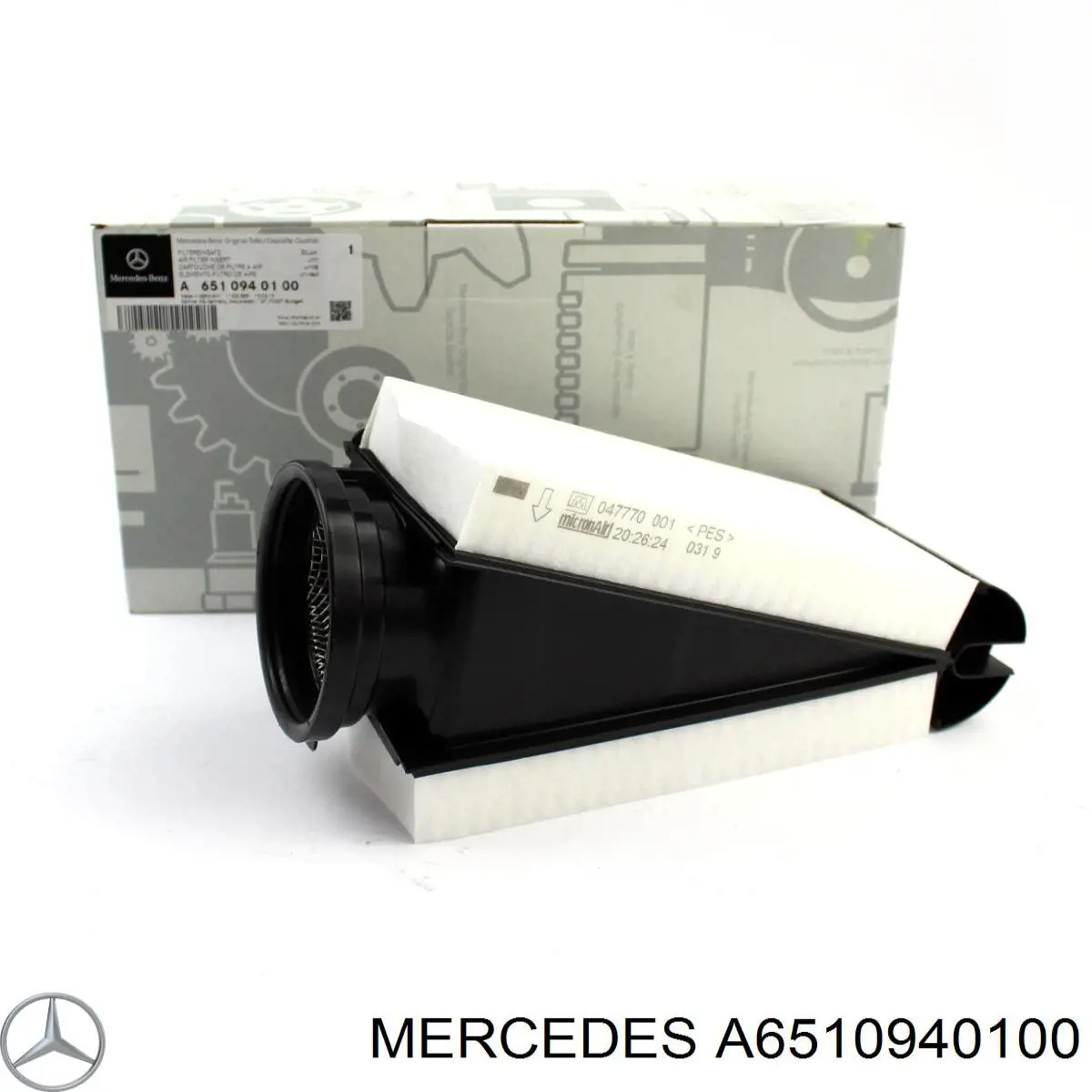 Фильтр воздушный Mercedes A6510940100