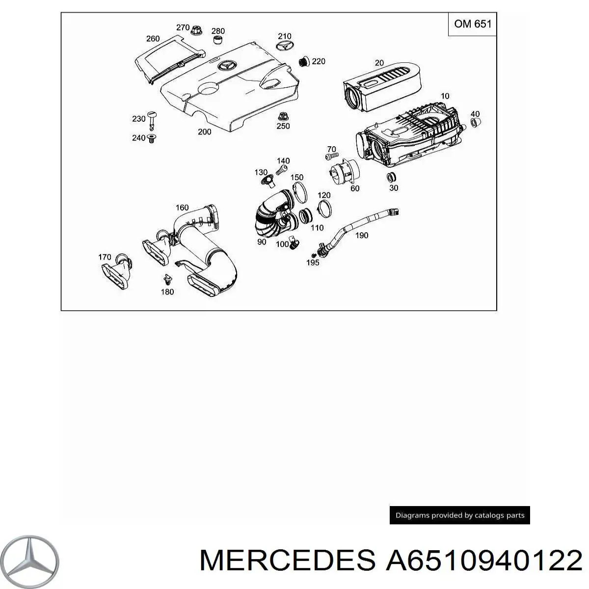  6510940122 Mercedes