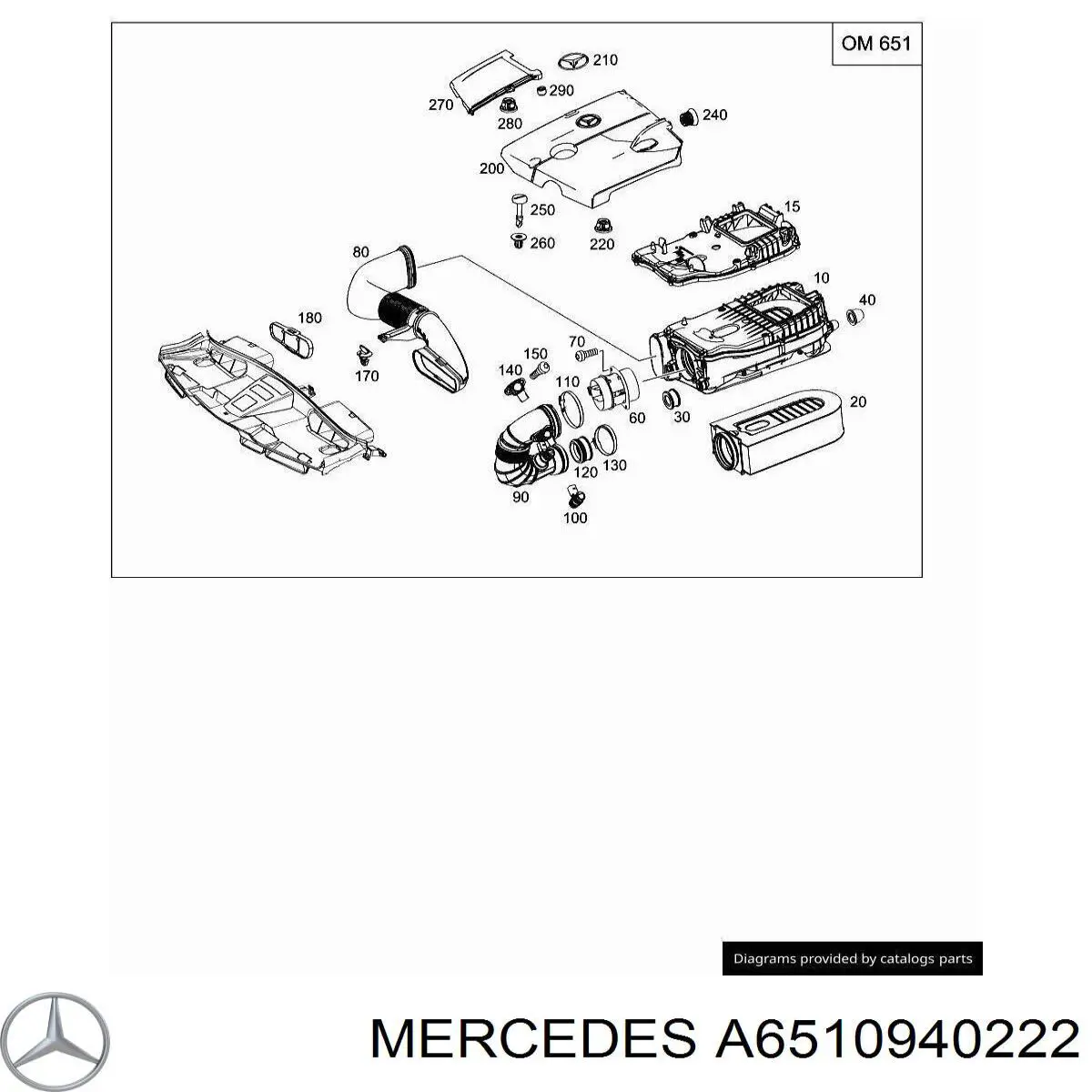 A6510940222 Mercedes 