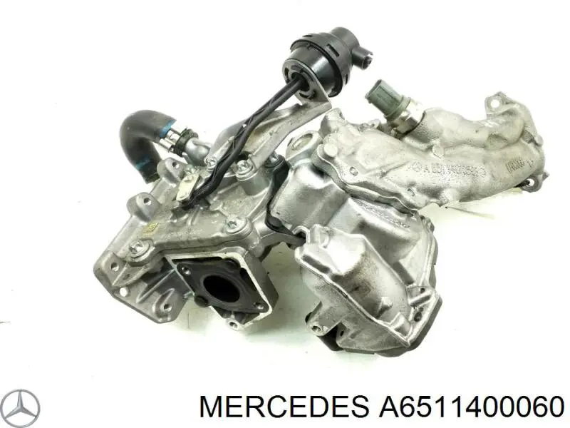 A6511400060 Mercedes válvula egr de recirculação dos gases