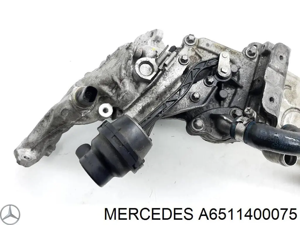 Радиатор системы EGR 6511400075 Mercedes