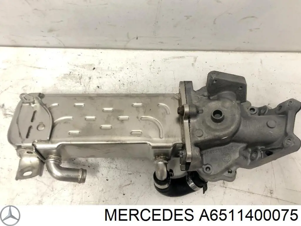 Радиатор системы EGR A6511400075 Mercedes