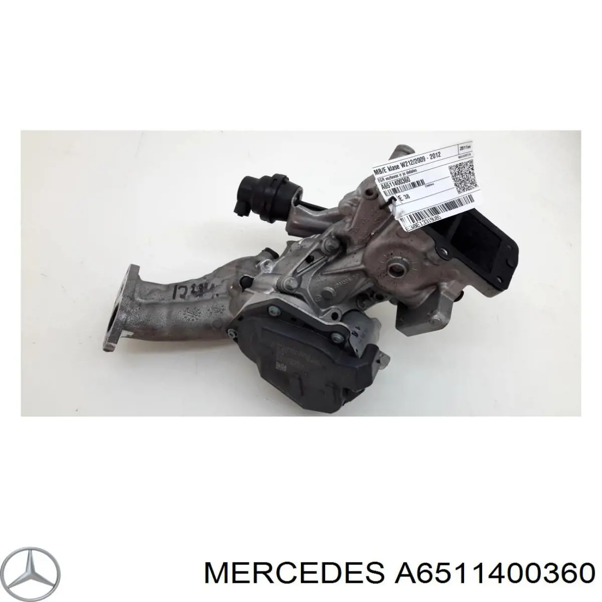 Купить A6511400360 Mercedes Клапан EGR системы рециркуляции отработавших газов
