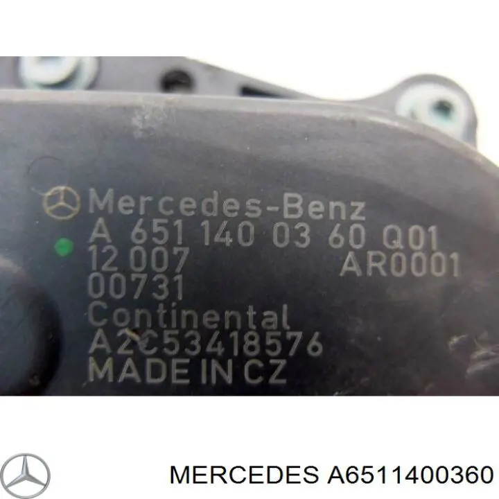 Приборы управления системы рециркуляции Mercedes A6511400360 цена, от 25.31 USD