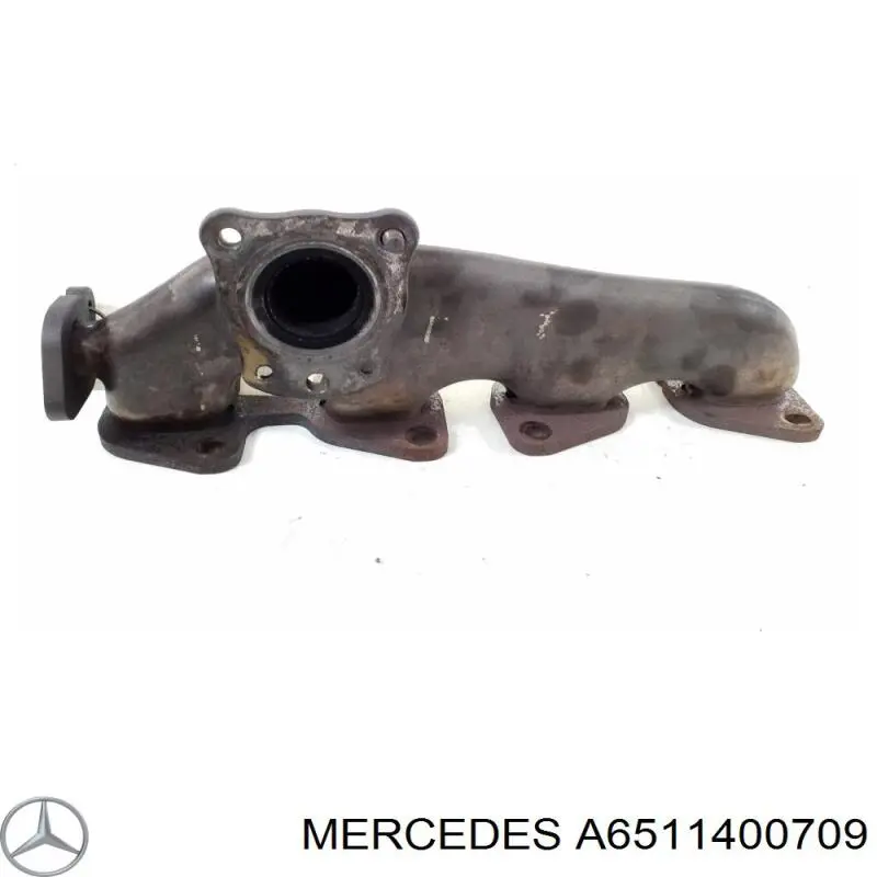 Коллектор выпускной A6511400709 Mercedes