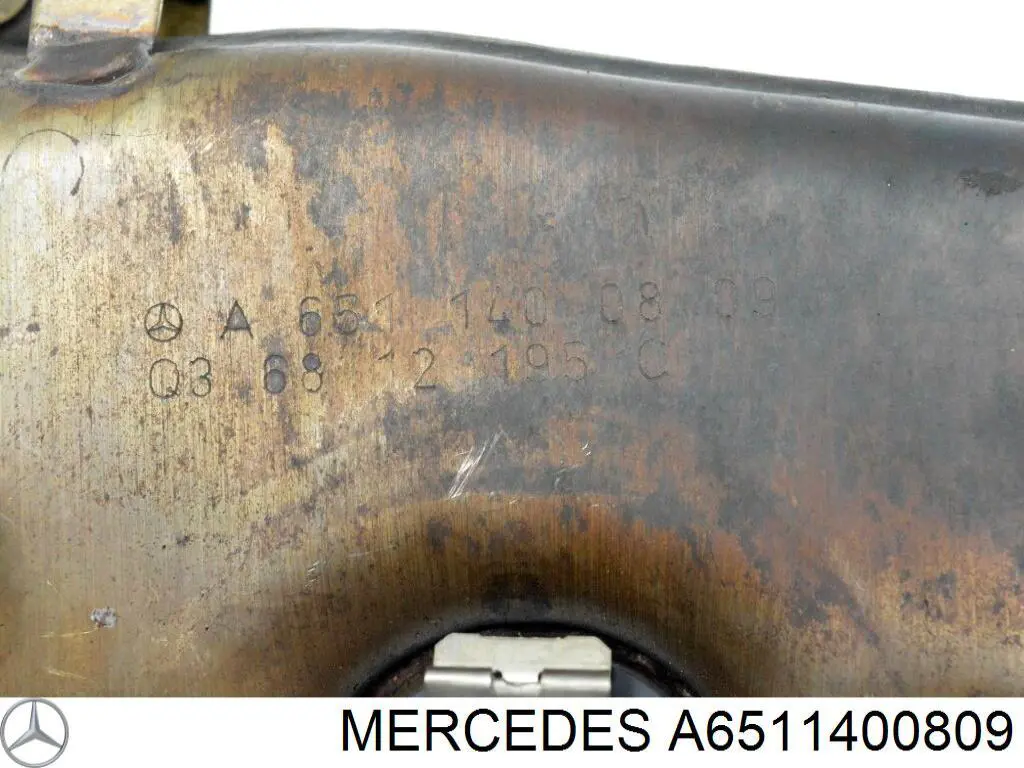 Коллектор выпускной Mercedes 6511400809