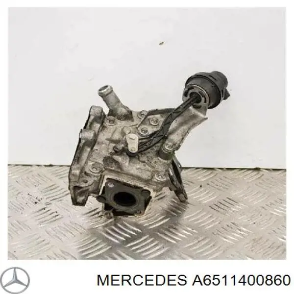 A6511400860 Mercedes válvula egr de recirculação dos gases
