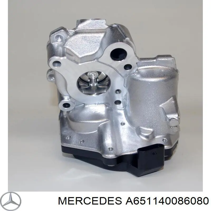A651140086080 Mercedes válvula egr de recirculação dos gases