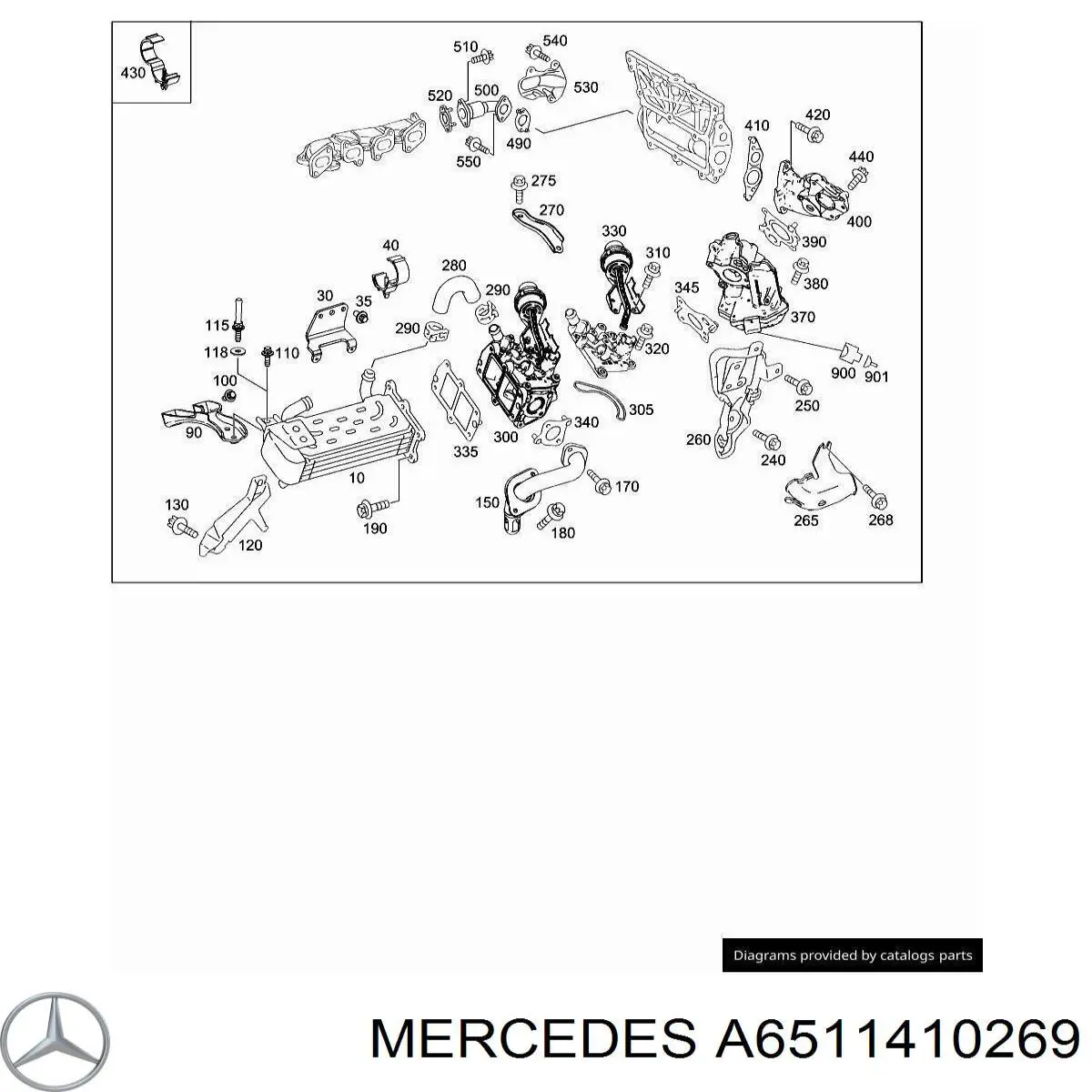 A651141046964 Mercedes 