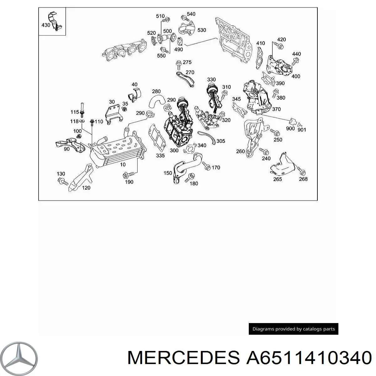 6511410340 Mercedes 