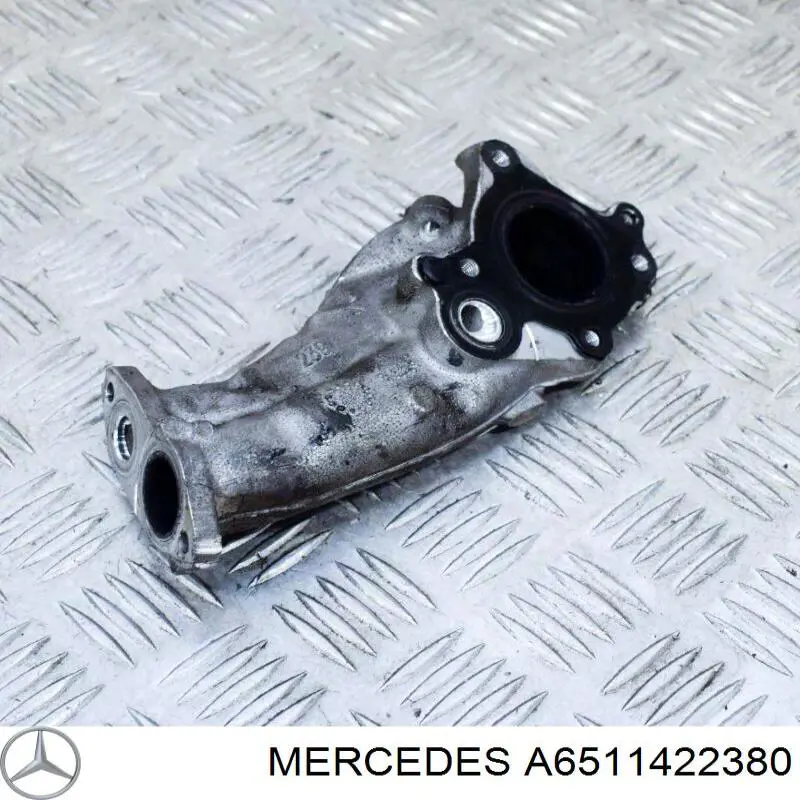 Vedante de válvula EGR de recirculação para Mercedes GLC (X253)