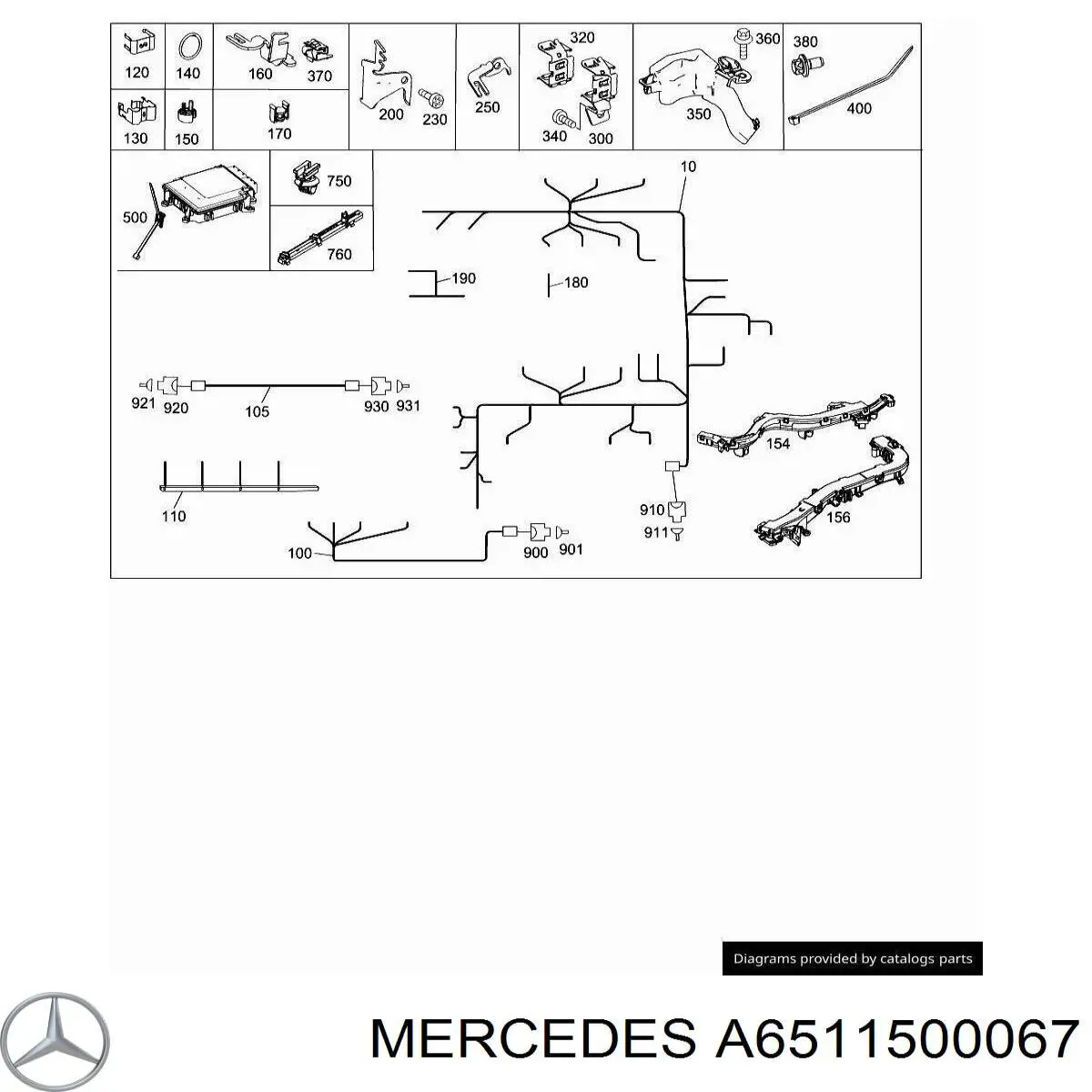 6511500067 Mercedes 