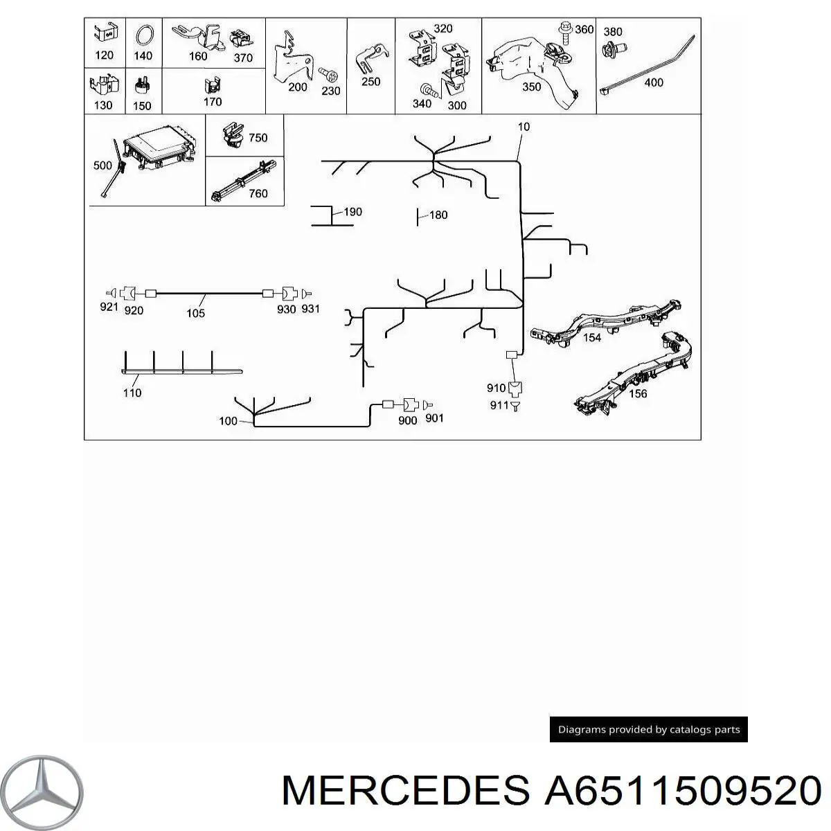 A6511509520 Mercedes