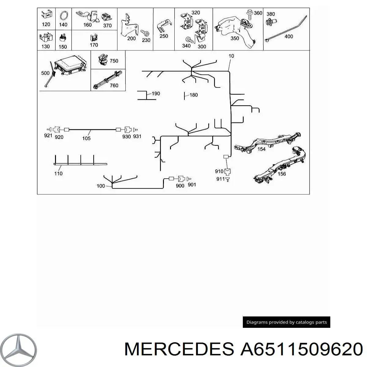 A6511509620 Mercedes 